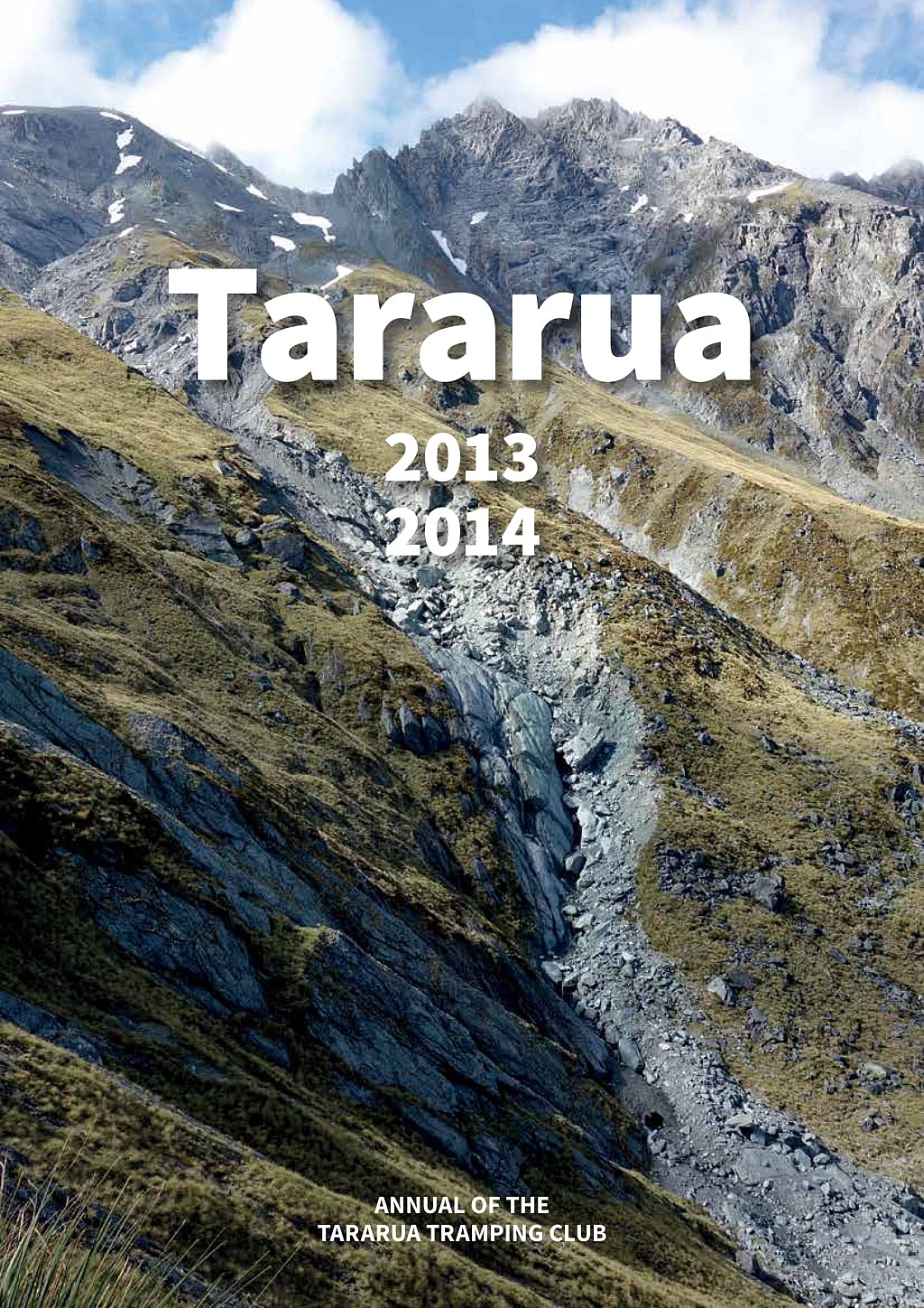 click on the photo to download the original image

TararuaAnnualCover2013-2014