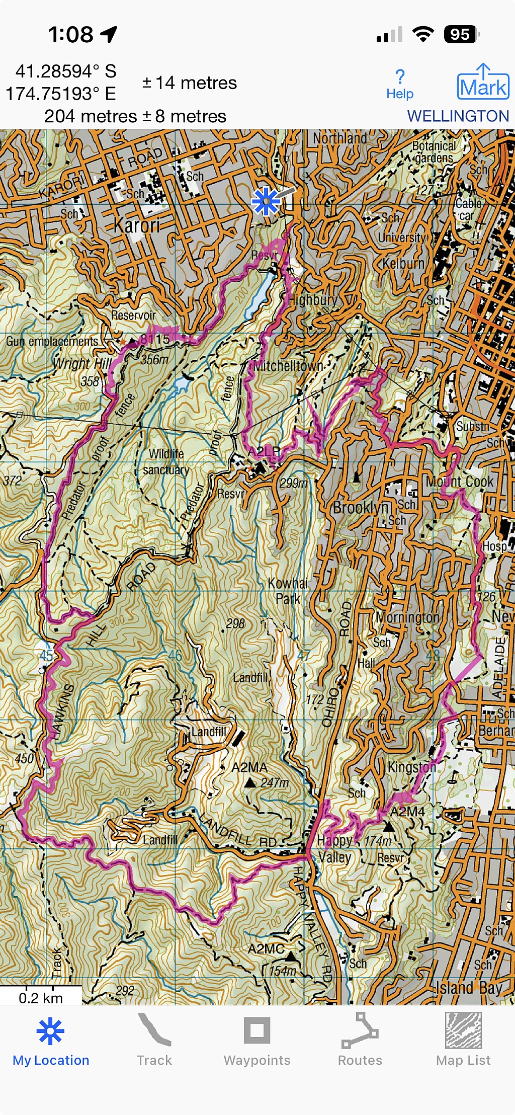 click on the photo to download the original image

25.02.2026 Ann Walkers ihike trace screenshot