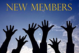 New members are welcome